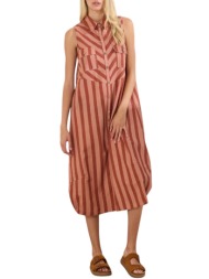 namaste φορεμα korlisea ss0826039-henna firebrick