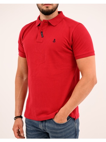explorer μπλουζα polo basic big 2621102001-cherry firered σε προσφορά