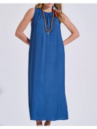 bill cost φορεμα 10-350546-0-μπλε blue