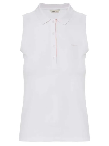 gant μπλουζα χμ contrast sleeveless pique polo σε προσφορά