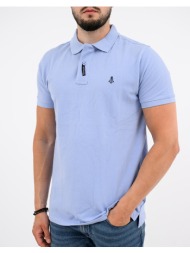 explorer μπλουζα polo basic 2621102000-violet violet