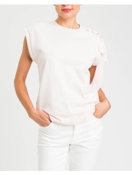 twinset μπλουζα 261tp2111-00570 lightpink