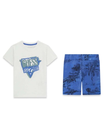 guess set ss t-shirt+active shorts σετ παιδικο boy σε προσφορά