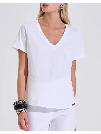bill cost μπλουζα 10-120718-0-λευκο white σε προσφορά