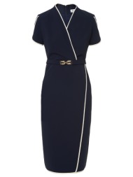 forel φορεμα 082.50.01.008-μπλε darkblue