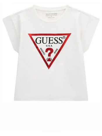 guess cropped ss tshirt_core μπλουζα παιδικο girl σε προσφορά