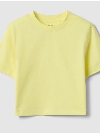 ovs tsh crop solid mod.y 2615204-elfin yellow lightyellow