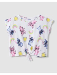 ovs t-shirt short sleeve lilo 2654783-brilliant white white