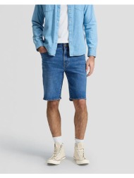 lee xm 5 pocket short 112376330-believe blue denimblue