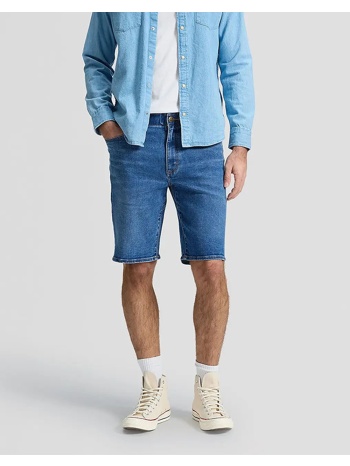 lee xm 5 pocket short 112376330-believe blue denimblue σε προσφορά