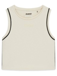 guess sl tank top_mini me μπλουζα παιδικο girl j6gi37kf972-g047 offwhite