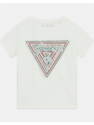 guess ss t-shirt μπλουζα παιδικο girl k6gi08k6yw4-g011 white