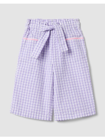 ovs y/d checks trouser 2617205-white/violet check violet σε προσφορά