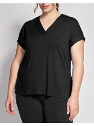 parabita basic μπλούζα με φάσα v 002610100485-002 black