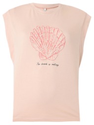only onlshelina s/s top box jrs 15374720-sepia rosebigmussel lightpink