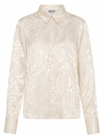 silvian heach shirt mines gpp26027ca-chalk biege σε προσφορά