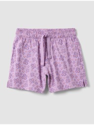 ovs short w/slit aop 4/5col 2688310-sheer lilac lilac