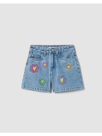 ovs denim short 2654449-light blue denimblue