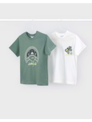 mayoral σετ 2 μπλουζακια 03063-063 green