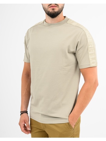 karl lagerfeld t-shirt crewneck 755048-562235-420 khaki σε προσφορά