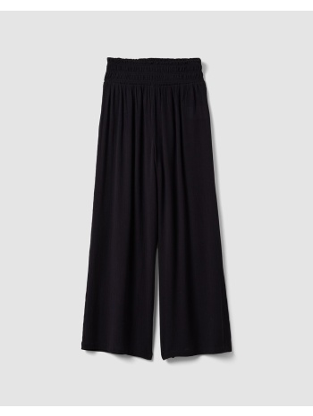 ovs viscosa pant solid 2691105-black beauty black σε προσφορά