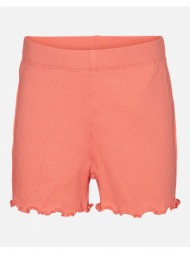 vero moda vmlavender nw shorts jrs girl 10285291-georgia peach orange