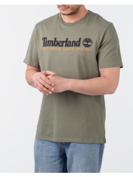 timberland wwes front tee (reg) tb0a27j8-590 khaki