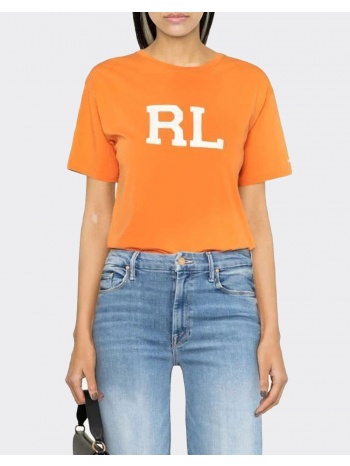 ralph lauren t-shirt 211892611-001 orange σε προσφορά
