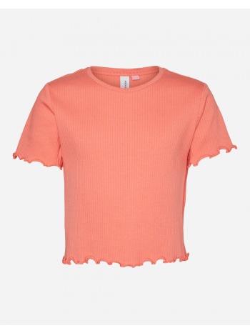 vero moda vmlavender ss cropped rib top jrs girl σε προσφορά