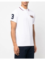 ralph lauren sskccmslm11-short sleeve-polo shirt 710900614-001 white