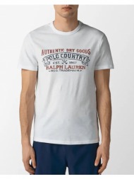 ralph lauren sscncmslm14-short sleeve-t-shirt 710900832-001 white