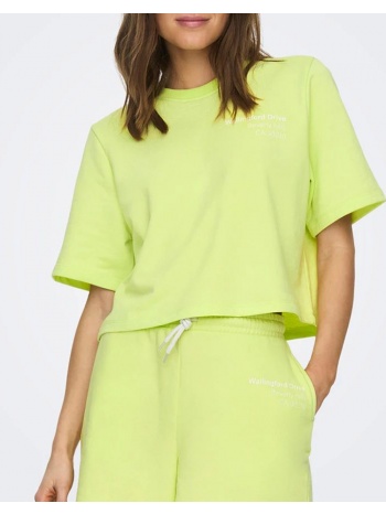 only onlsasja s/s top box ub swt 15293691-sunny lime lime σε προσφορά