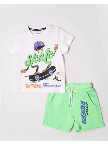 sprint set baby boy 231-1005-s100 white σε προσφορά