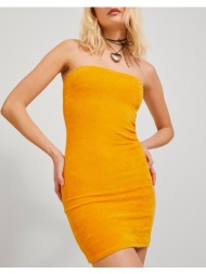 jjxx jxsilla stretch tube dress jrs 12234280-marigold orange