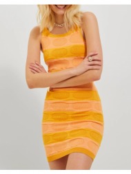 jjxx jxnori dress knit 12233570-marigold orange