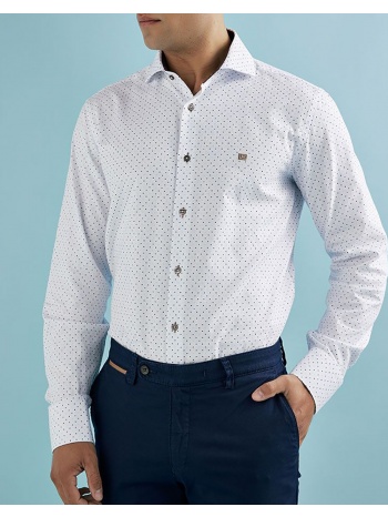 guylaroche πουκαμισο gl2318223/cl-2 ciel