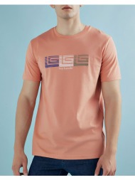 guy laroche μπλουζα t-shirt gl2319428-7 coral