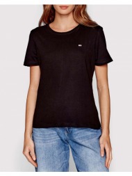 tommy jeans tjw jersey t-shirt dw0dw14616-bds black