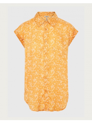 funky buddha φλοράλ κοντομάνικο πουκάμισο από βισκόζη
