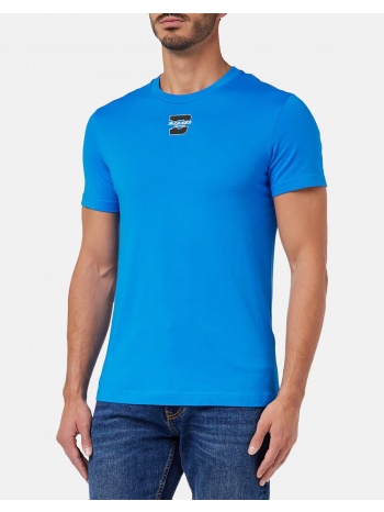 diesel t-diegor-k55 t-shirt a103730grai-8mr blue σε προσφορά