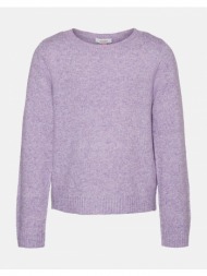 vero moda vmdoffy blouse girl noos 10291741-sand verbena purple