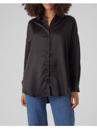 vero moda vmmerle oversize shirt 10294095-black black