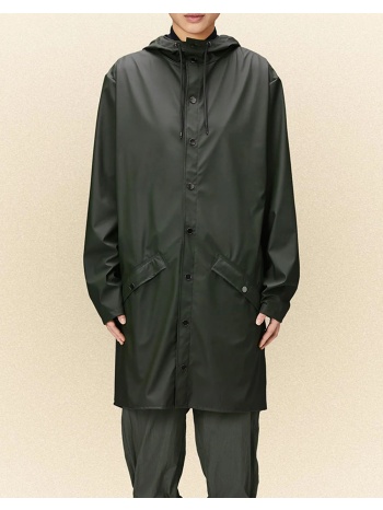 rains long jacket w3 rnsaw2312020-03 darkgreen σε προσφορά