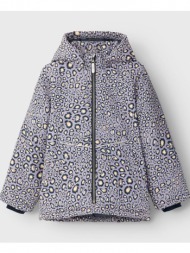 name it nkfmaxi jacket lavender leo 13220334-lavender gray gray