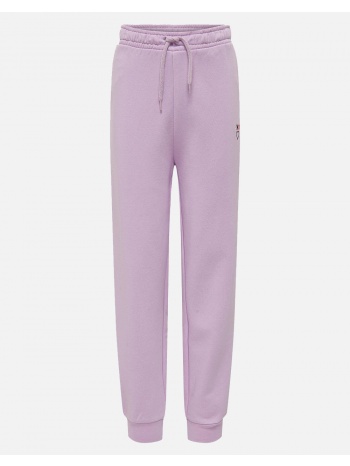 only kognoomi logo pants swt 15299827-lavendula orchid σε προσφορά