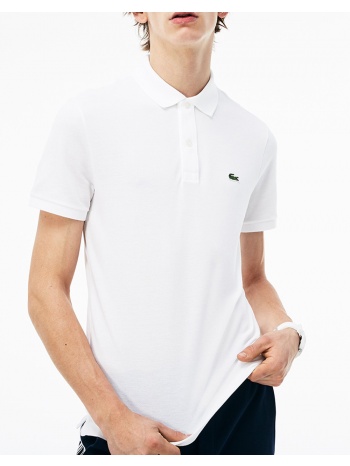 lacoste μπλουζα κμ polo ss 3ph4012-001 white