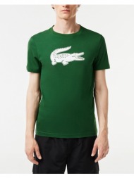 lacoste μπλουζα κμ tee-shirt 3th2042-291 green