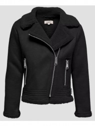 only kogdiana bonded aviator jacket 15296052-black black