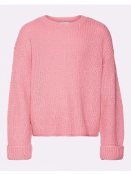 vero moda vmsayla fold pullover girl 10291223-sachet pink pink