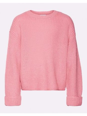 vero moda vmsayla fold pullover girl 10291223-sachet pink σε προσφορά